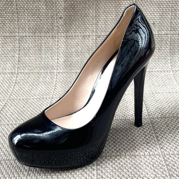 Pour La Victoire Irina hidden Platform Patent Leather Pump - Picture 6 of 12